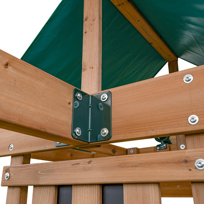 Lifespan Kids Birmingham Swing Set &amp; Play Centre with 2.2m Slide (Yellow)-Baby &amp; Kids &gt; Baby &amp; Kid&