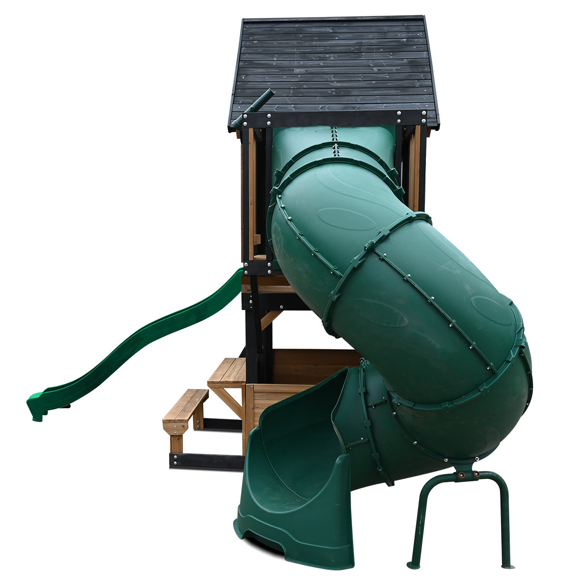 Lifespan Kids Claremont Swing Set &amp; Play Centre with 2.2m Slide (Green)