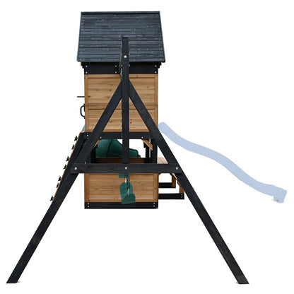 Lifespan Kids Claremont Swing Set &amp; Play Centre with 2.2m Slide (Pastel Blue)