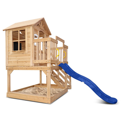 Lifespan Kids Silverton Play Centre With 1.8m Blue Slide-Baby &amp; Kids &gt; Baby &amp; Kid&