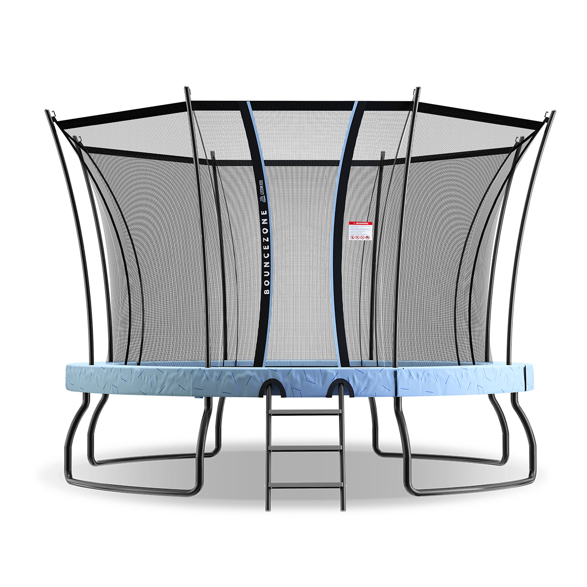 Lifespan Kids BounceZone Round Spring Trampoline - Large-Sports &amp; Fitness &gt; Trampolines &gt; Trampolines &amp; Accessories-PEROZ Accessories