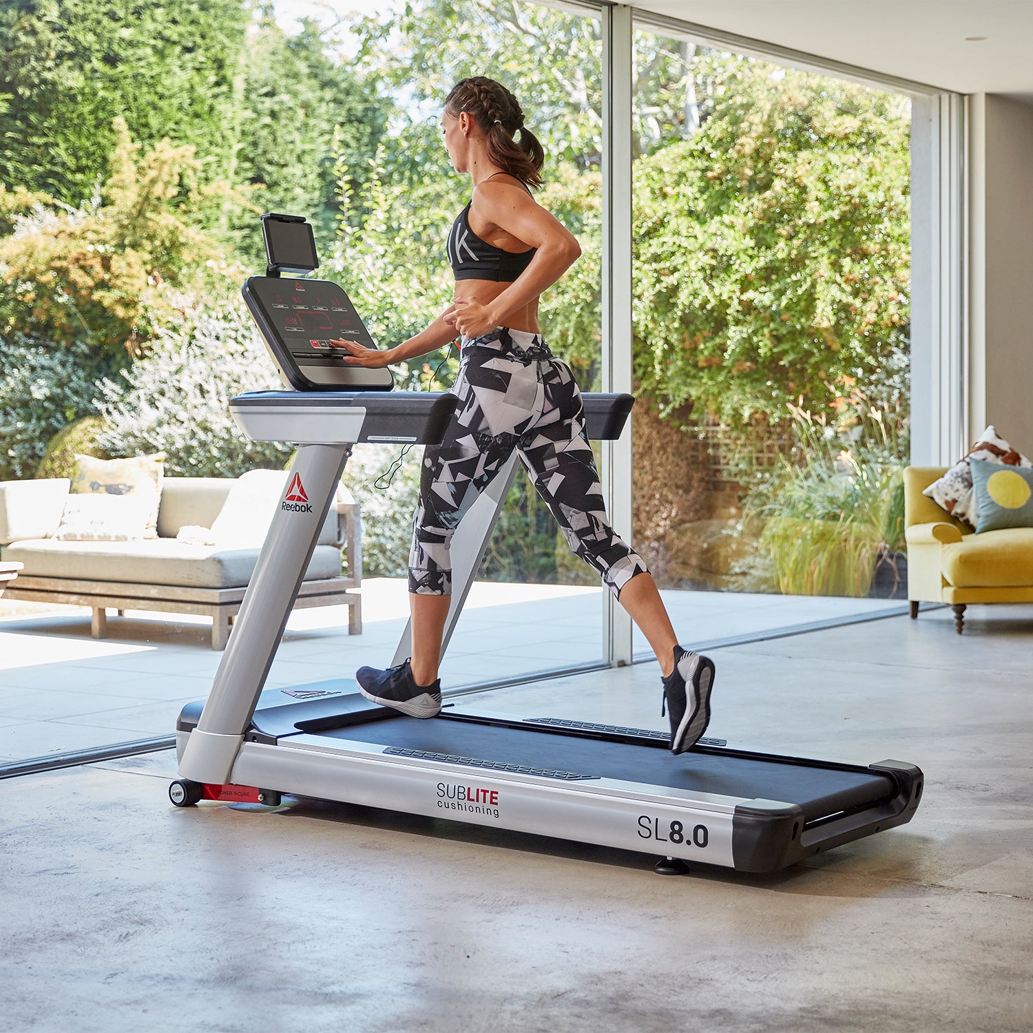 Reebok SL8 Treadmill DC-Walking Pad-PEROZ Accessories