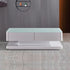 Stylish Coffee Table High Gloss Finish Shiny White Colour with 4 Drawers Storage-Furniture > Living Room > Coffee Tables-PEROZ Accessories