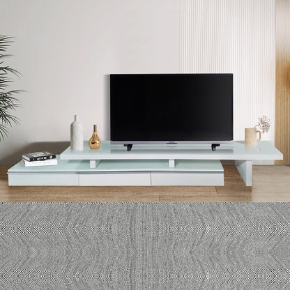 Marlin Tv Unit White-Furniture &gt; Living Room-PEROZ Accessories