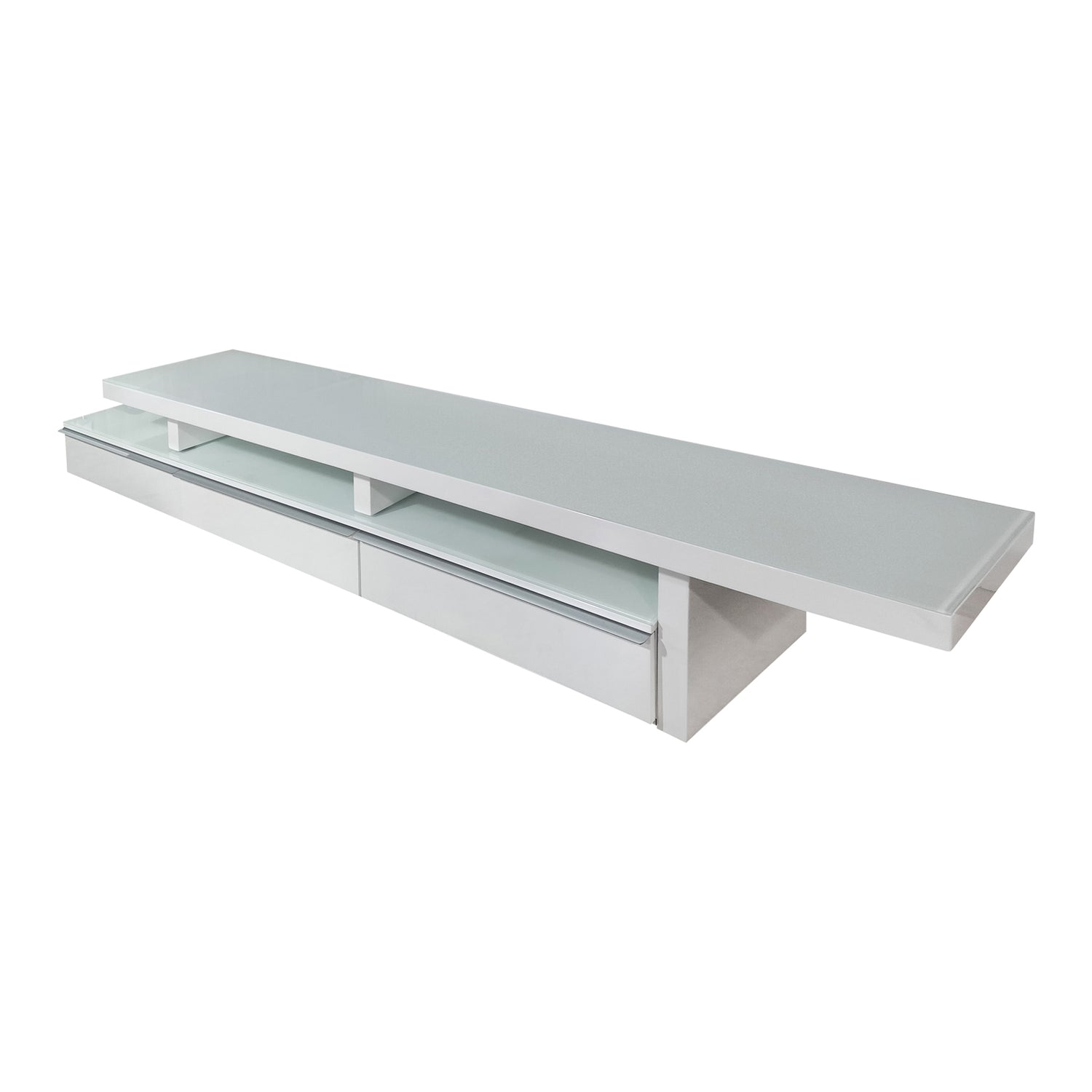 Marlin Tv Unit White-Furniture &gt; Living Room-PEROZ Accessories