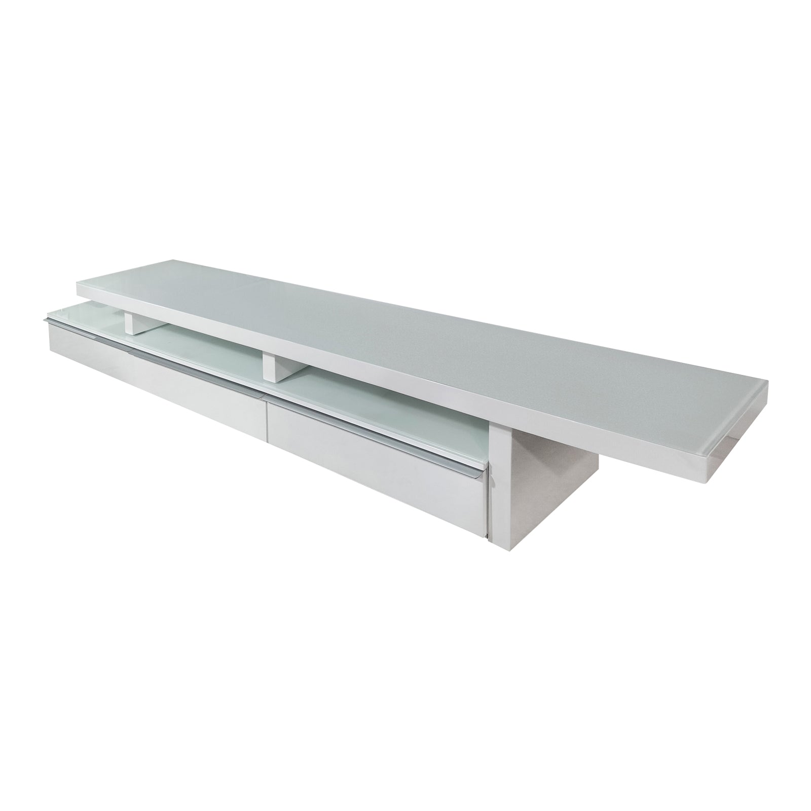 Marlin Tv Unit White-Furniture &gt; Living Room-PEROZ Accessories