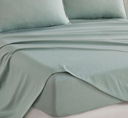 Bamboo Microfibre Sheet Set - Sage Green - Queen-Home &amp; Garden &gt; Bedding &gt; Bed Sheets-PEROZ Accessories