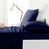 Belmondo 225TC Sheet Set Navy - Double-Home & Garden > Bedding > Bed Sheets-PEROZ Accessories