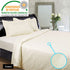 Kingtex 1350TC Quilt Cover Set Cream Queen-Home & Garden > Bedding > Duvet Covers-PEROZ Accessories