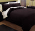 Kingtex Pintuck Quilt Cover Set Chocolate King-Home & Garden > Bedding > Duvet Covers-PEROZ Accessories