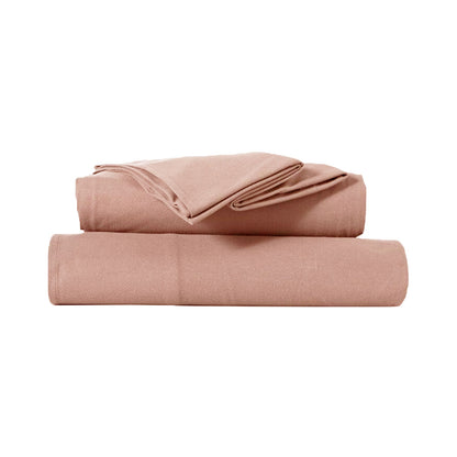 Kingtex Ultra-Soft Micro Flannel Sheet Set 40 cm Wall Rose Pink King-Home &amp; Garden &gt; Bedding &gt; Bed Sheets-PEROZ Accessories