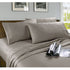 Kingtex Microfibre Sheet Set Coffee Single-Occasions > Disposable Tableware > Disposable Cups-PEROZ Accessories