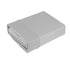 Ramesses 1000TC American Pima Cotton Narrow Stripe Sheet Set Silver King-Home & Garden > Bedding > Bed Sheets-PEROZ Accessories