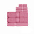 Kingtex 550gsm Cotton 7 Pce Bath Sheet Set Lip Gloss-Home & Garden > Bedding > Bed Sheets-PEROZ Accessories