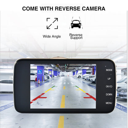 1080P Car Dash Camera Dual Front and Rear Video DVR Recorder Night Vision Kit-Auto Accessories-PEROZ Accessories