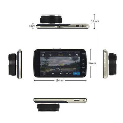 1080P Car Dash Camera Dual Front and Rear Video DVR Recorder Night Vision Kit-Auto Accessories-PEROZ Accessories