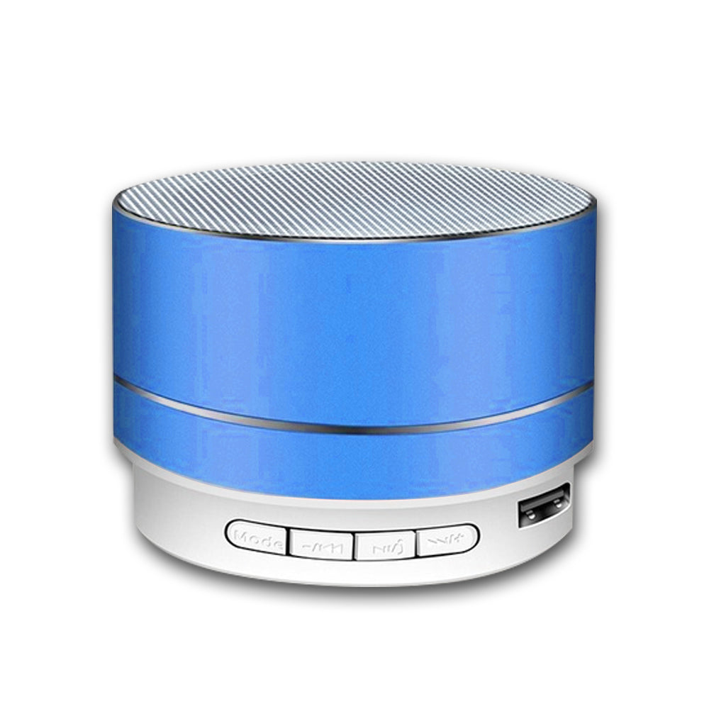 Bluetooth Speakers Portable Wireless Speaker Music Stereo Handsfree Rechargeable (Blue)-Audio &amp; Video &gt; Speakers-PEROZ Accessories