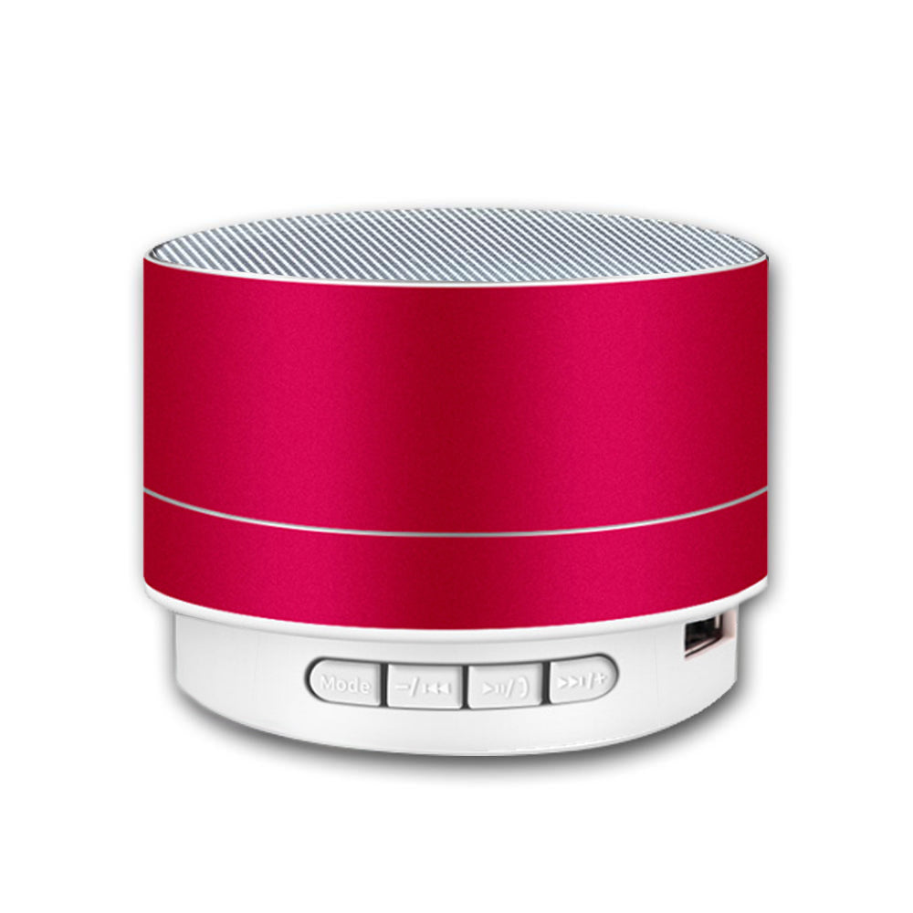 Bluetooth Speakers Portable Wireless Speaker Music Stereo Handsfree Rechargeable (Red)-Audio &amp; Video &gt; Speakers-PEROZ Accessories