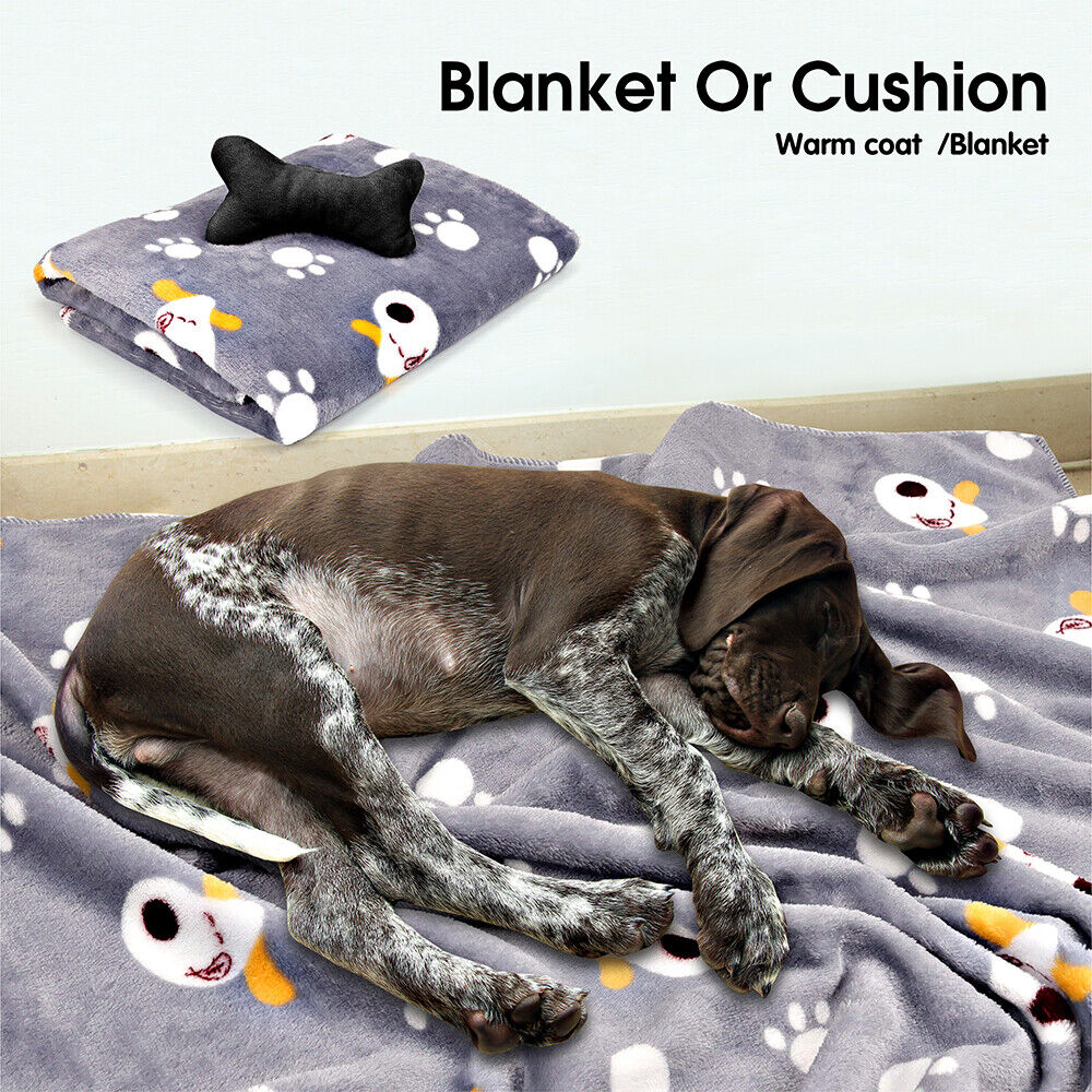 Vaka Navy Dog Bed Pet Cat Calming Floor Mat Sleeping Cave Washable Extra Large 29704-Pet Care &gt; Dog Supplies &gt; Dog Beds-PEROZ Accessories