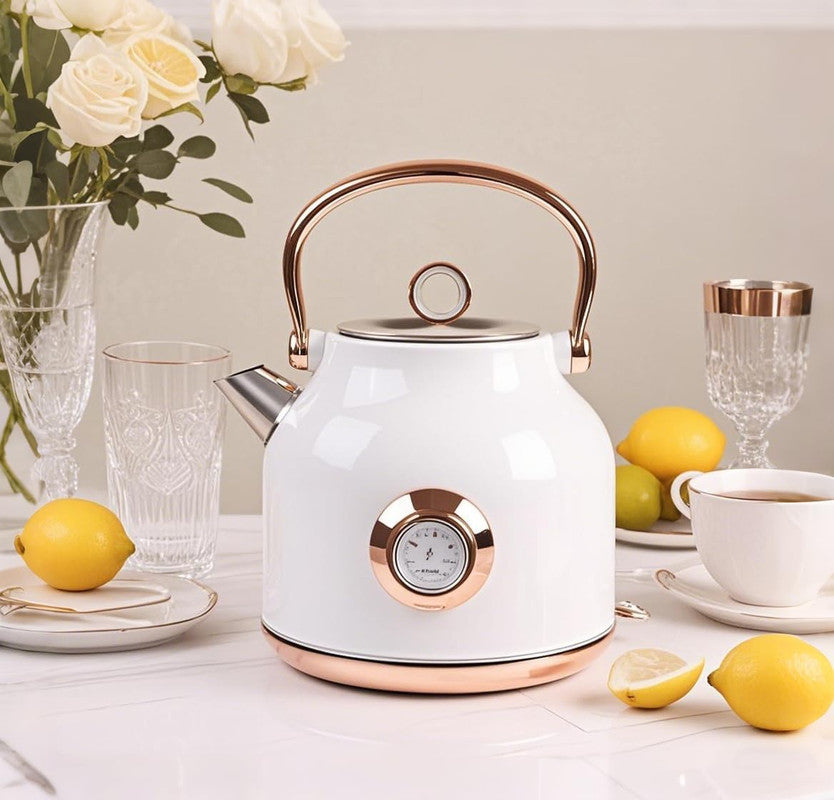 1.7L Electric Water Kettle White-Appliances &gt; Kitchen Appliances &gt; Kettles-PEROZ Accessories