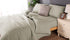 Microflannel duvet cover and sheet comb set Double silver-Home & Garden > Bedding > Bed Sheets-PEROZ Accessories