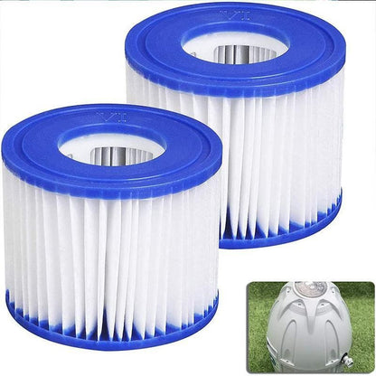6pcs Lay Z Spa Filter Cartridge VI Size 58323 Replacement by Bestway Cartridge