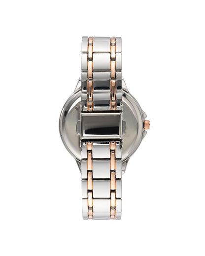 Silver Rhinestone Analog Fashion Watch One Size Women-Quartz Watches-PEROZ Accessories