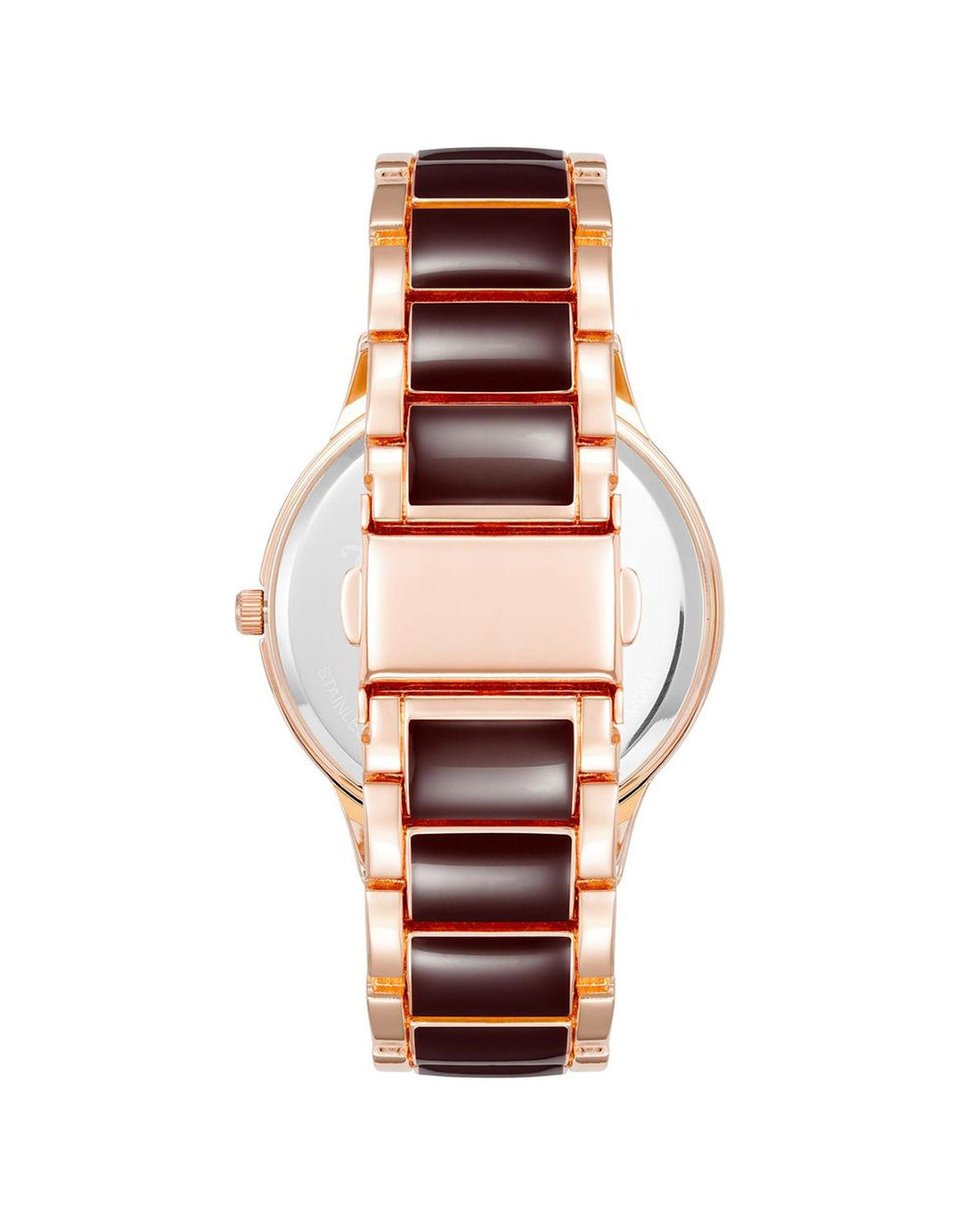 Rose Gold Analog Fashion Wristwatch One Size Women-Quartz Watches-PEROZ Accessories