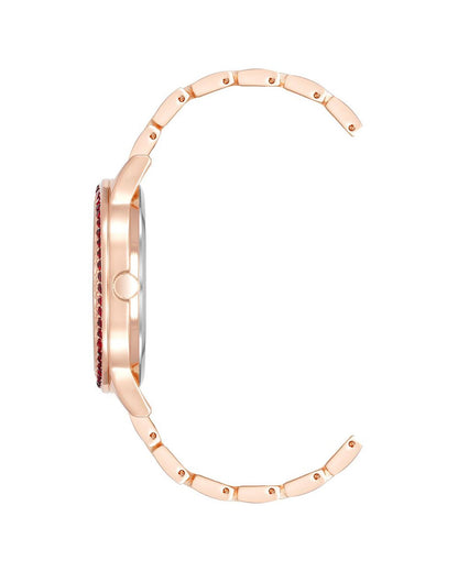 Rose Gold Analog Fashion Wristwatch One Size Women-Quartz Watches-PEROZ Accessories