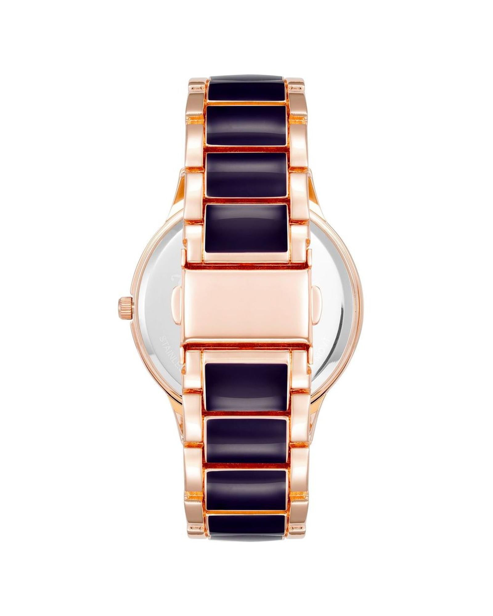 Rose Gold Analog Quartz Womens Fashion Watch One Size Women-Quartz Watches-PEROZ Accessories