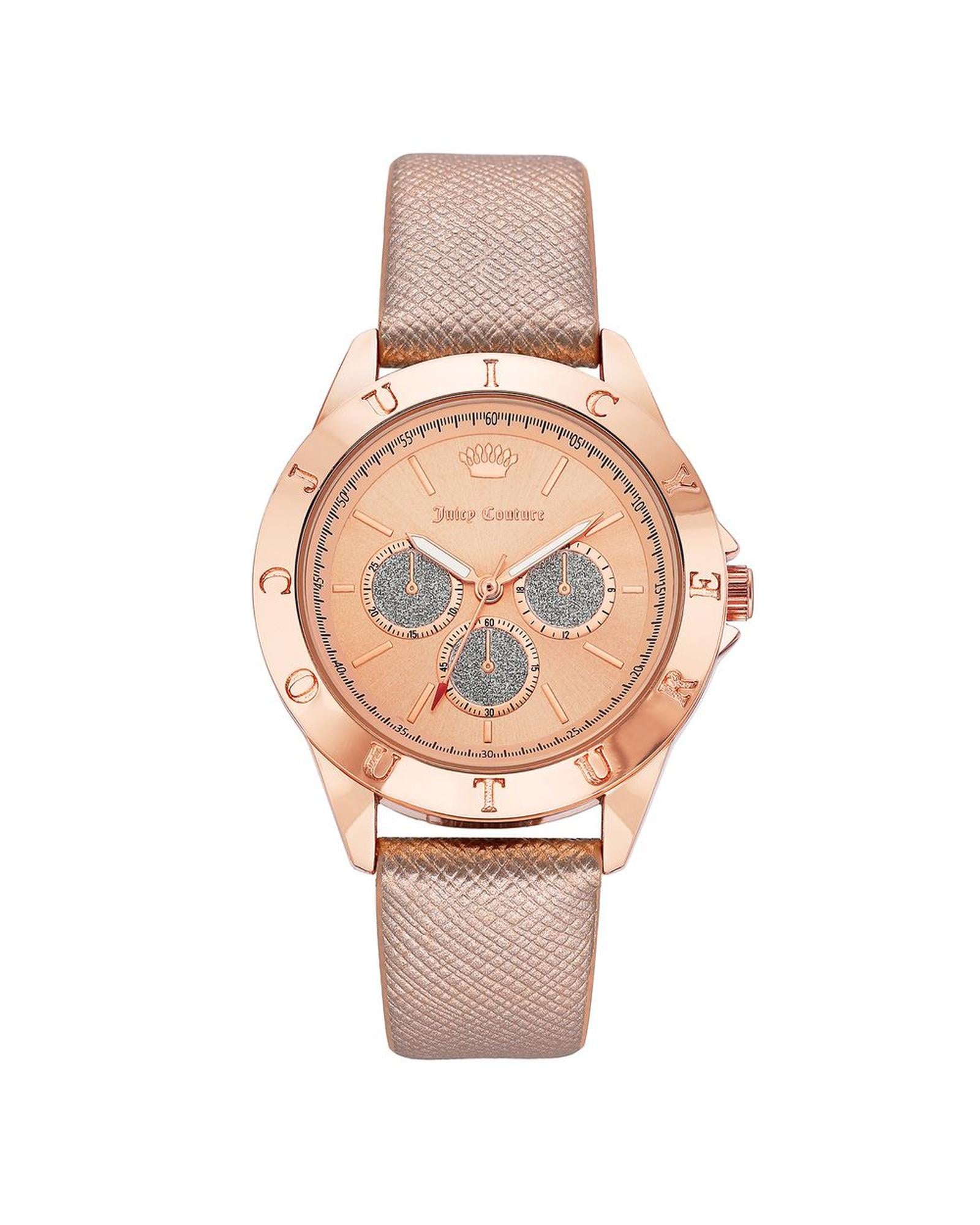 Rose Gold Analog Fashion Watch with Quartz Battery and Pin Buckle Closure One Size Women-Quartz Watches-PEROZ Accessories