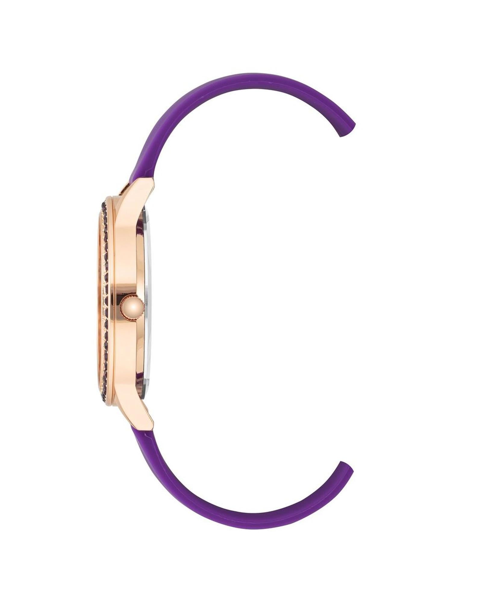 Rose Gold Rhinestone Fashion Watch One Size Women-Quartz Watches-PEROZ Accessories