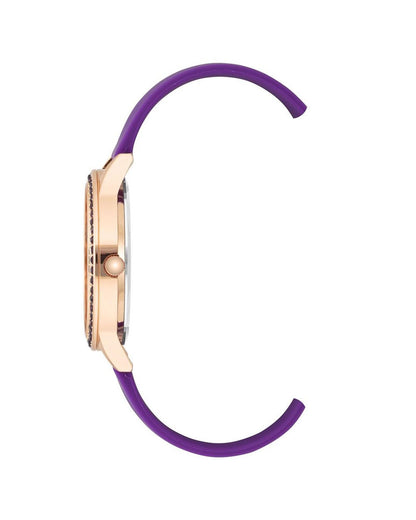 Rose Gold Rhinestone Fashion Watch One Size Women-Quartz Watches-PEROZ Accessories