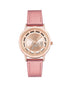 Rose Gold Fashion Analog Watch with Rhine Stone Detailing One Size Women-Quartz Watches-PEROZ Accessories