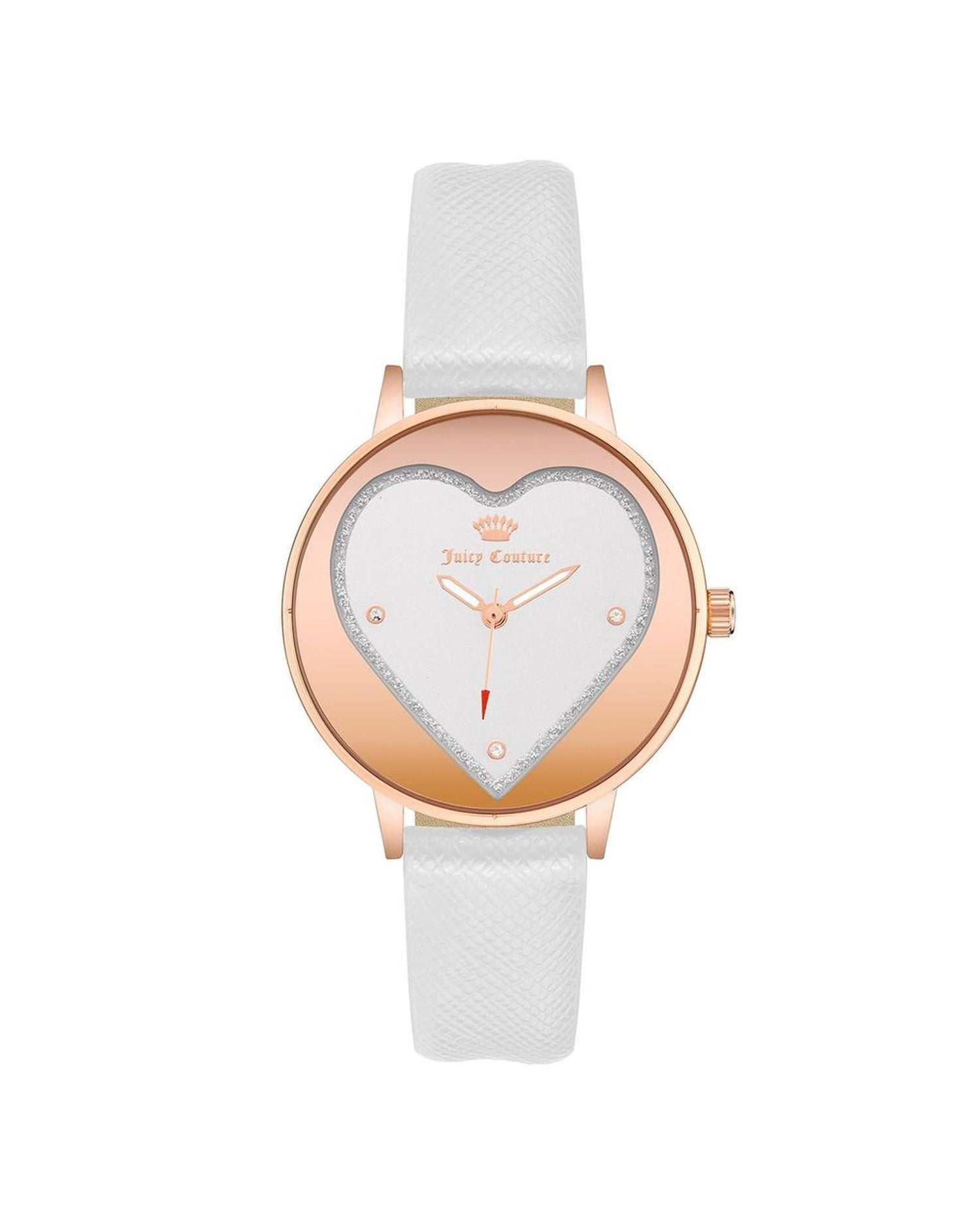 Rose Gold Analog Fashion Watch with Rhinestone Facing One Size Women-Quartz Watches-PEROZ Accessories
