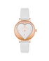 Rose Gold Analog Fashion Watch with Rhinestone Facing One Size Women-Quartz Watches-PEROZ Accessories