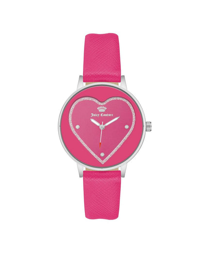 Silver Analog Fashion Watch with Rhine Stone Facing One Size Women-Quartz Watches-PEROZ Accessories