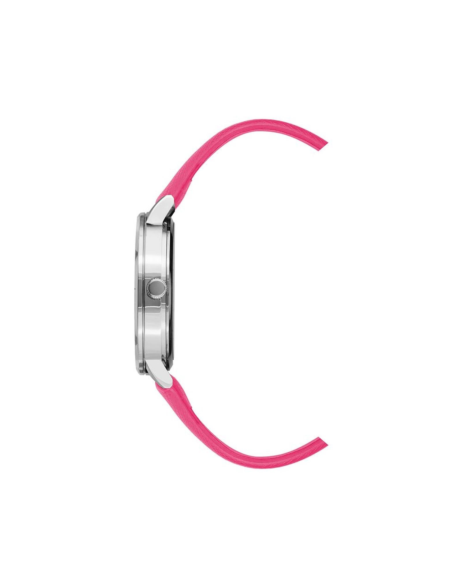 Silver Analog Fashion Watch with Rhine Stone Facing One Size Women-Quartz Watches-PEROZ Accessories