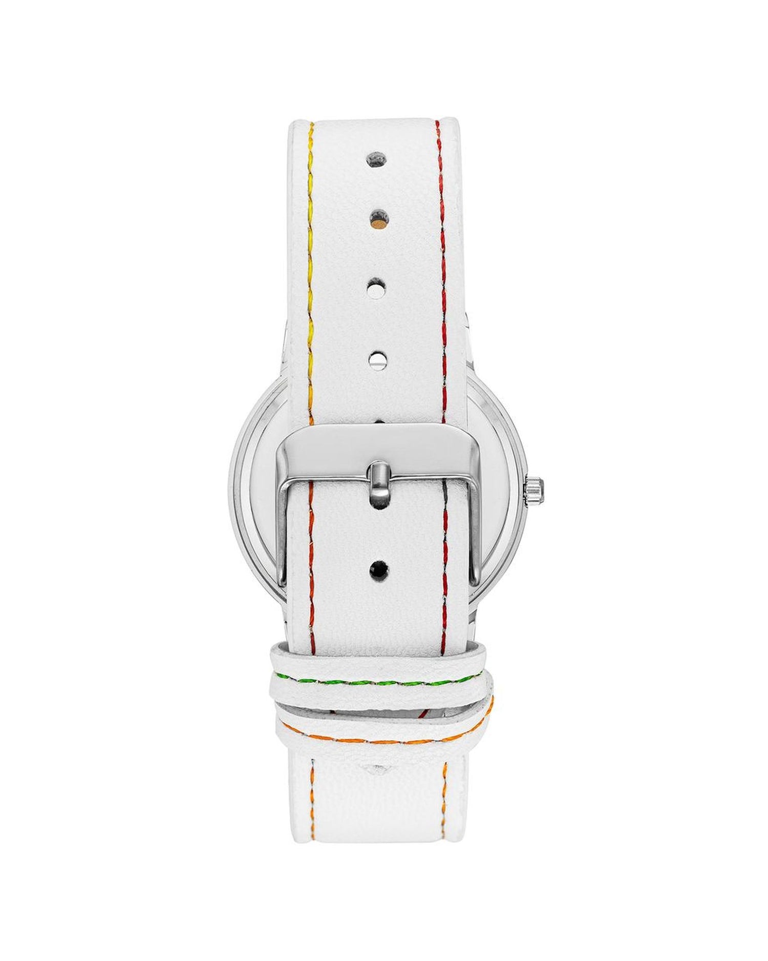 Silver Fashion Quartz Analog Watch with Pin Buckle Closure One Size Women-Quartz Watches-PEROZ Accessories