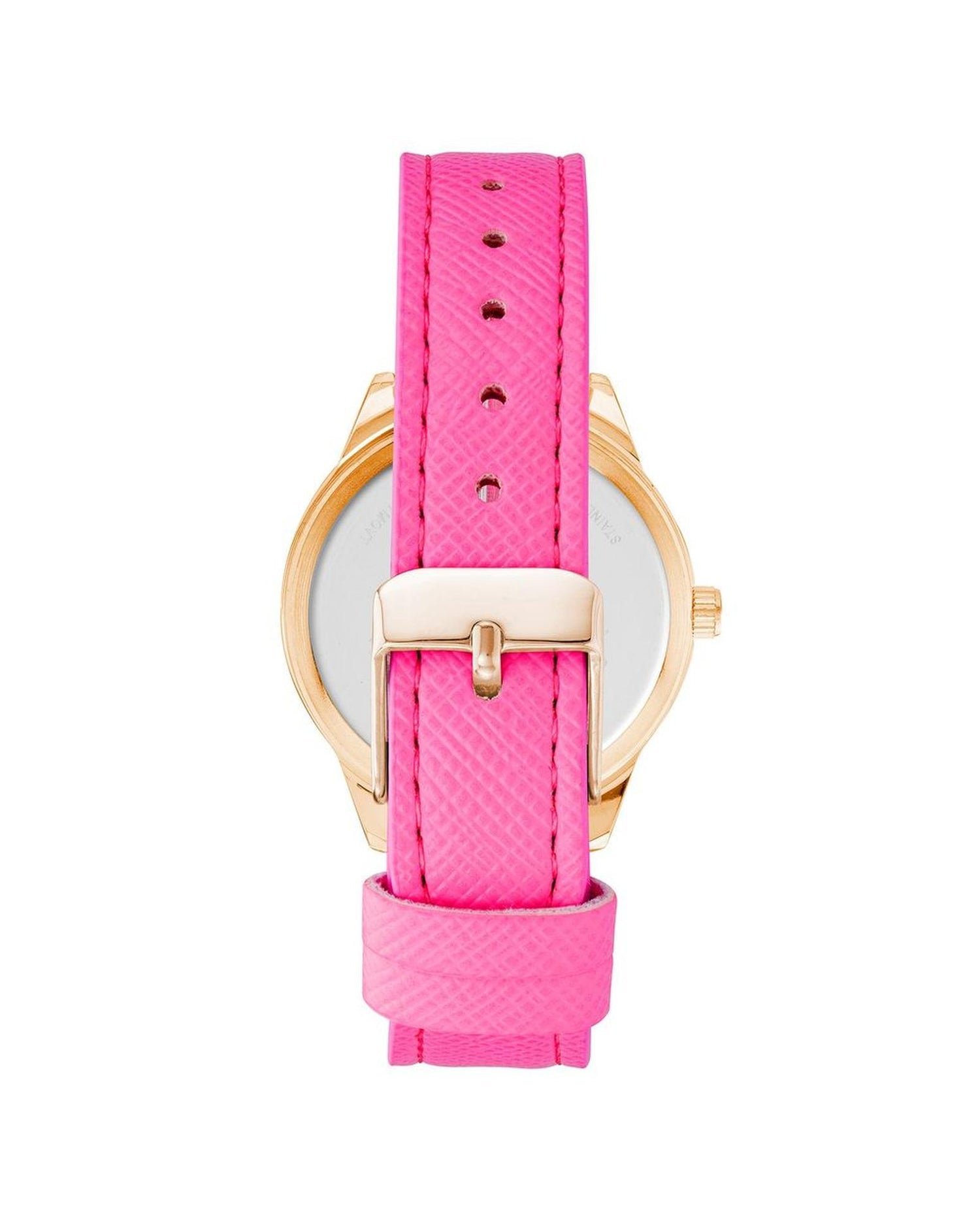 Rose Gold Analog Fashion Watch with Rhine Stone Facing One Size Women-Quartz Watches-PEROZ Accessories