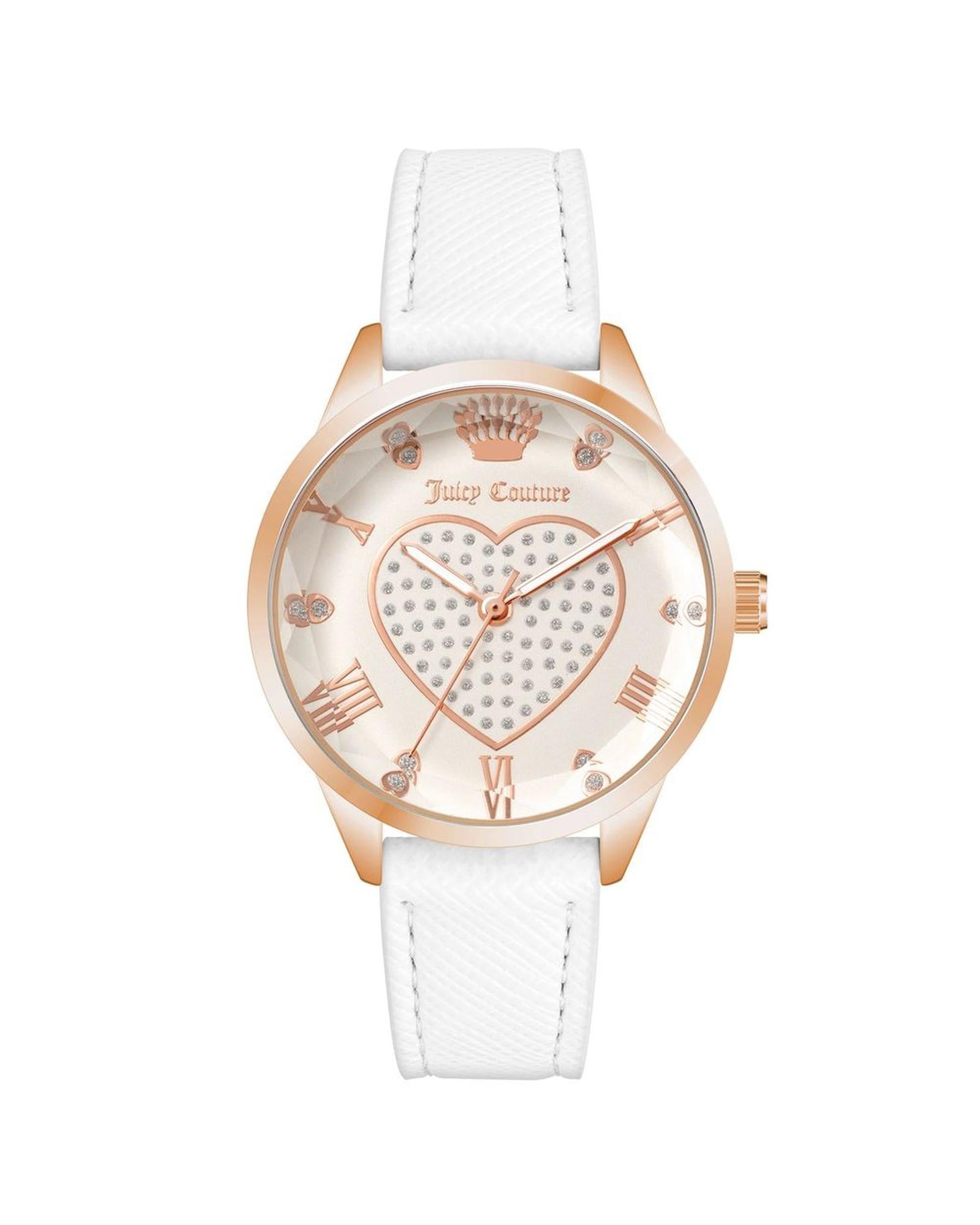 Rose Gold Analog Quartz Fashion Watch with Rhine Stone Facing One Size Women-Quartz Watches-PEROZ Accessories
