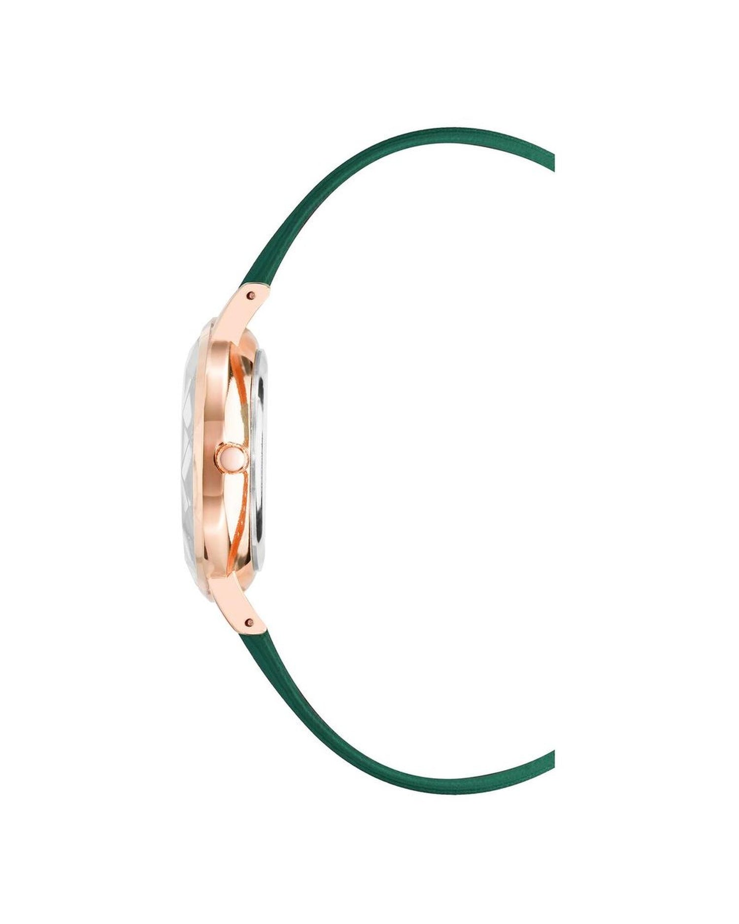 Rose Gold Fashion Analog Watch with Pin Buckle Closure One Size Women-Quartz Watches-PEROZ Accessories