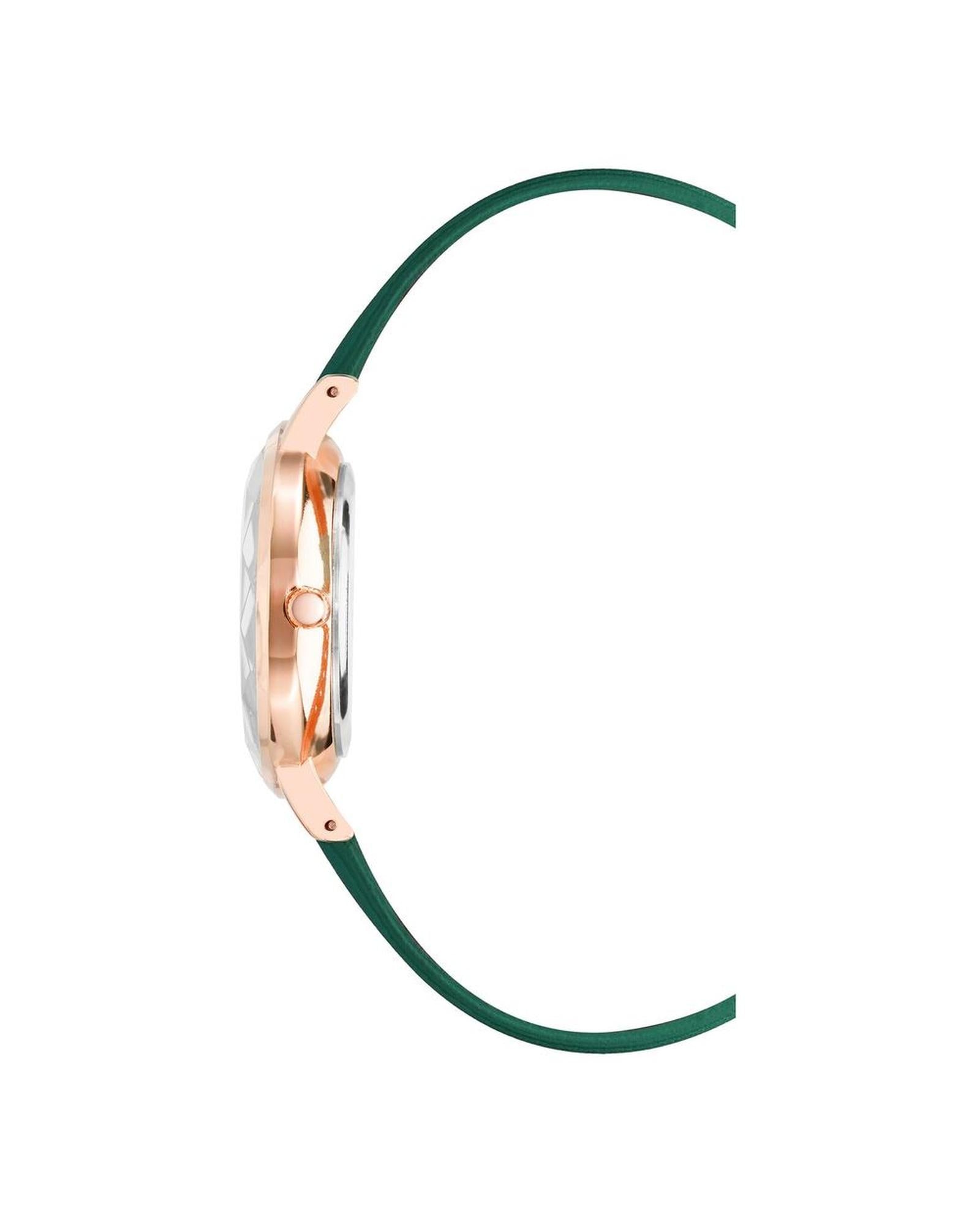 Rose Gold Fashion Analog Watch with Pin Buckle Closure One Size Women-Quartz Watches-PEROZ Accessories