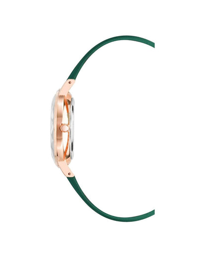 Rose Gold Fashion Analog Watch with Pin Buckle Closure One Size Women-Quartz Watches-PEROZ Accessories