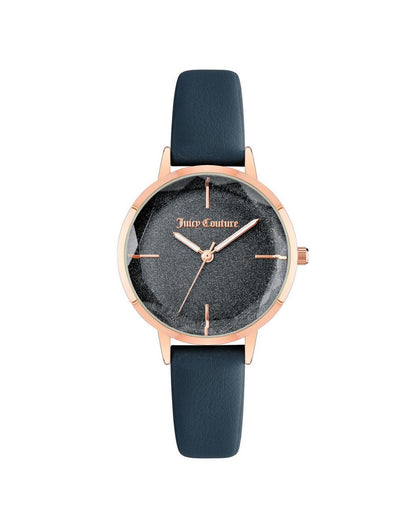 Rose Gold Fashion Analog Womens Watch with Leatherette Wristband One Size Women-Quartz Watches-PEROZ Accessories