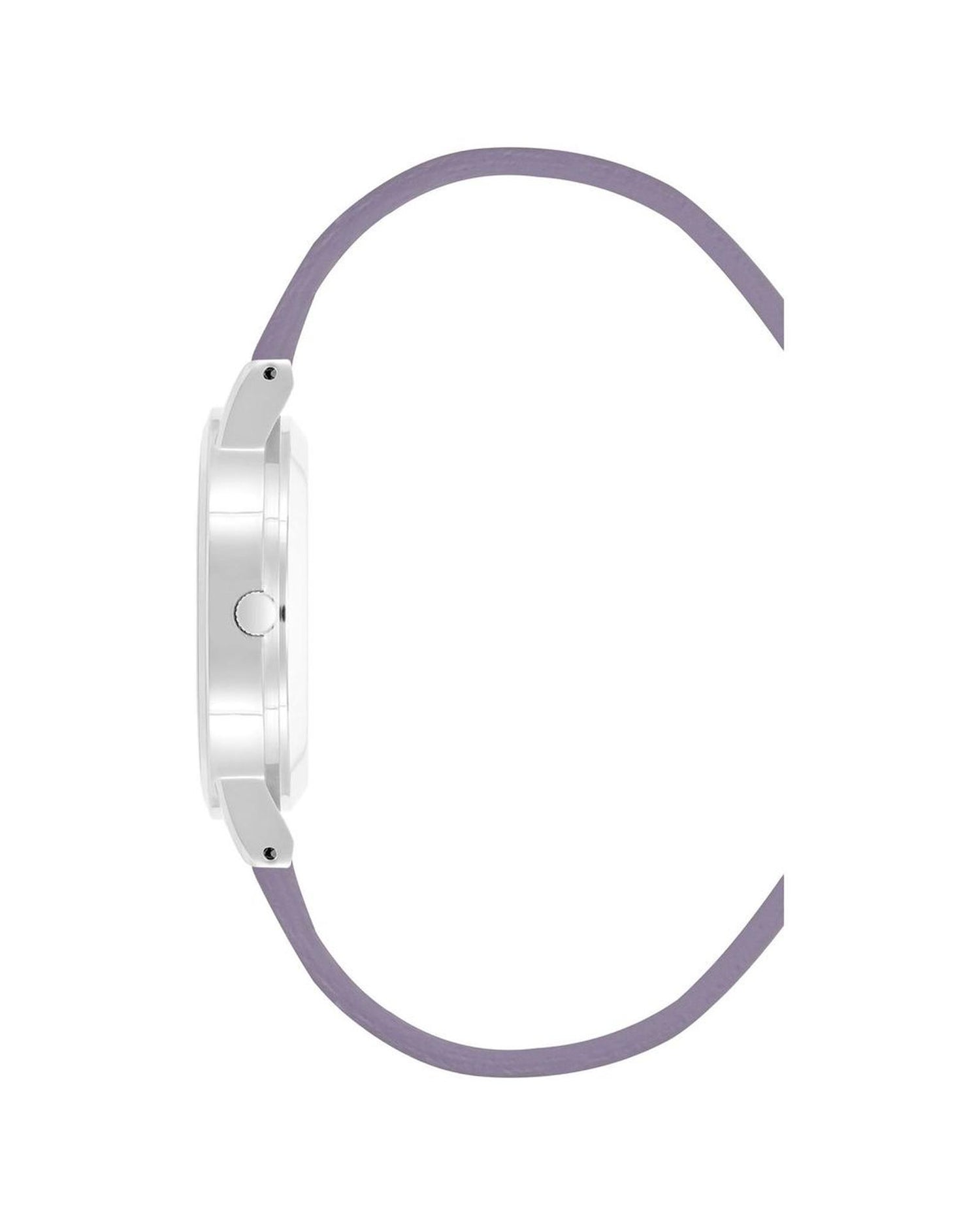 Silver Rhinestone Fashion Watch with Analog Display One Size Women-Quartz Watches-PEROZ Accessories