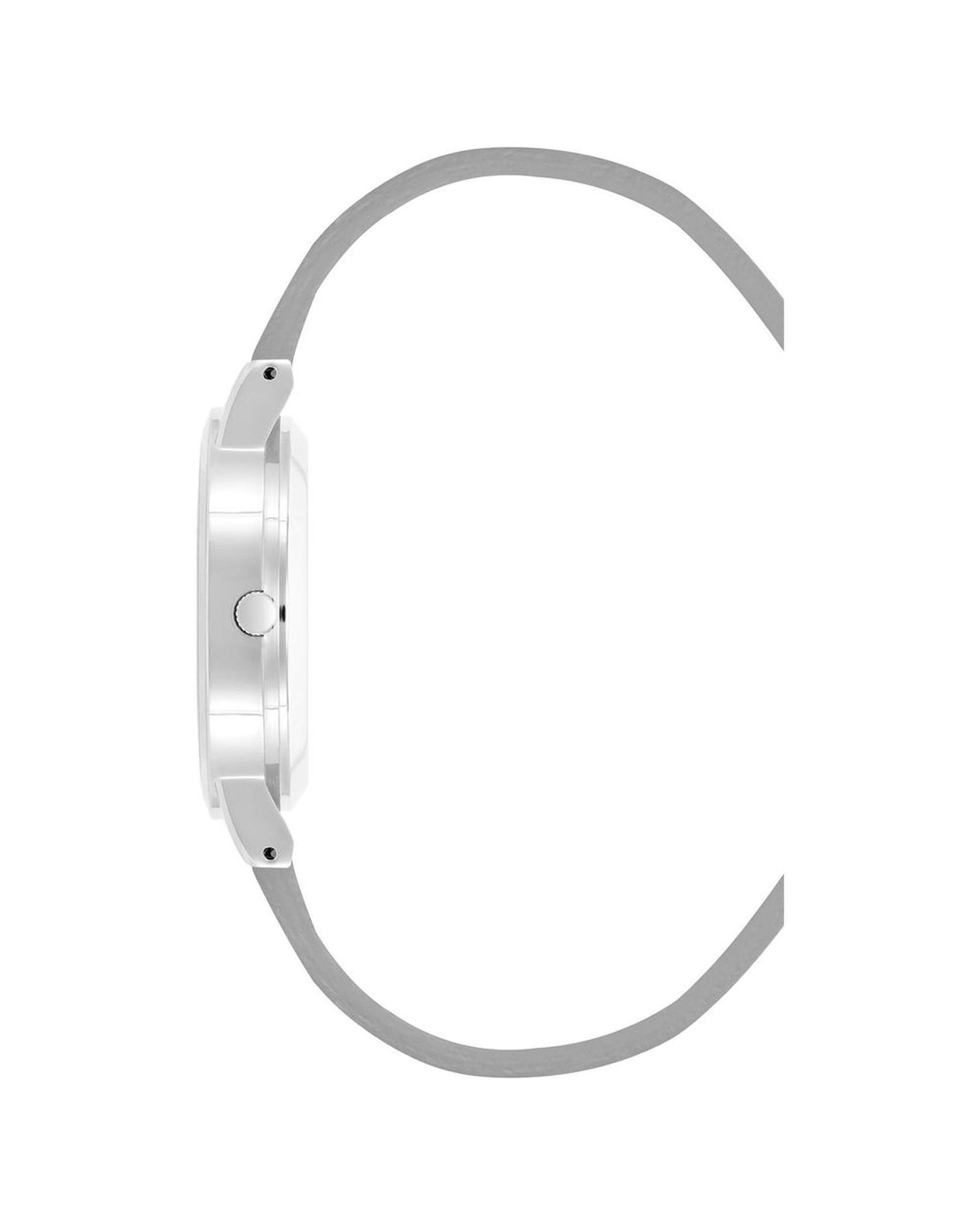 Silver Fashion Womens Analog Quartz Watch with Pin Buckle Closure One Size Women-Quartz Watches-PEROZ Accessories