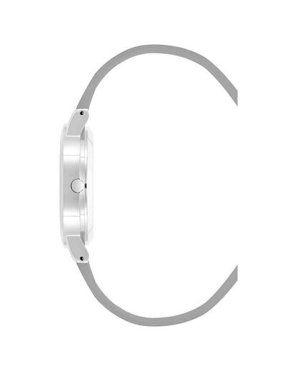 Silver Fashion Womens Analog Quartz Watch with Pin Buckle Closure One Size Women-Quartz Watches-PEROZ Accessories