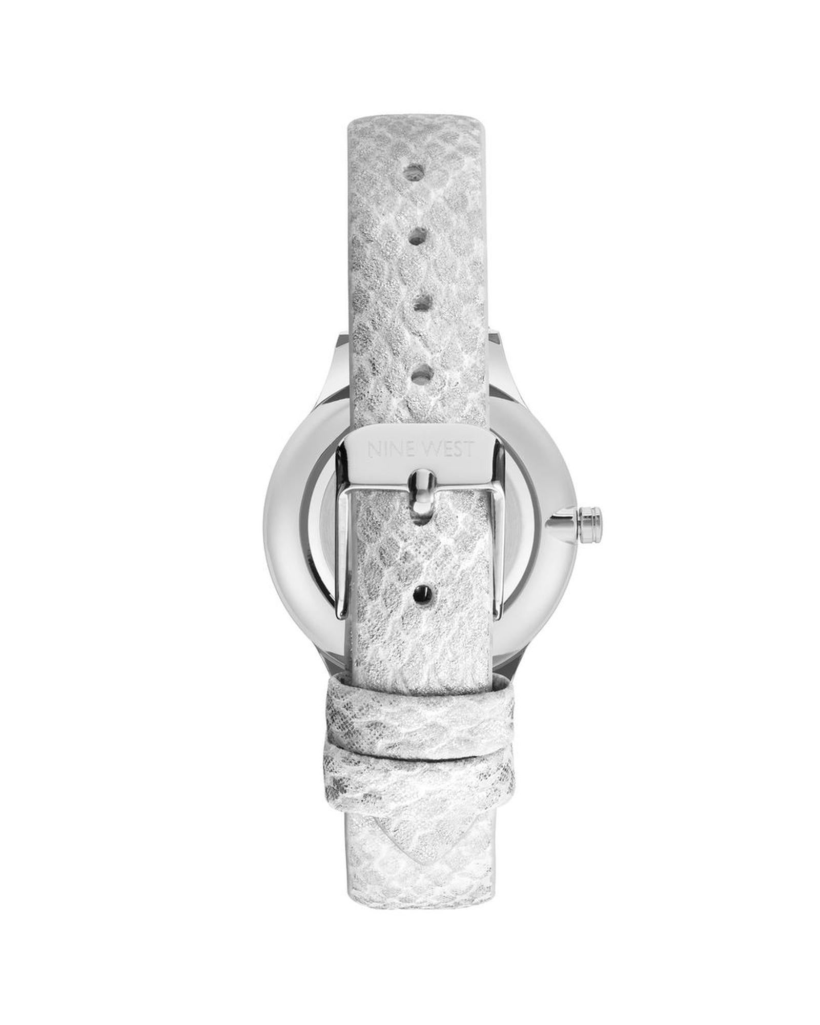 Silver Stainless Steel Analog Quartz Womens Fashion Watch One Size Women-Quartz Watches-PEROZ Accessories