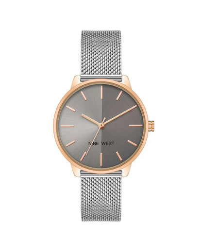 Rose Gold Analog Bangle Watch One Size Women-Quartz Watches-PEROZ Accessories